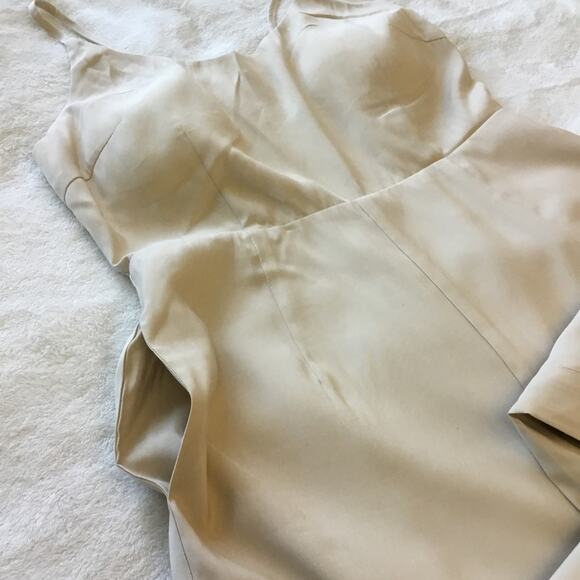 Love Bonito Beige Adriena Padded Strappy Back Jumpsuit - Picture 6 of 16